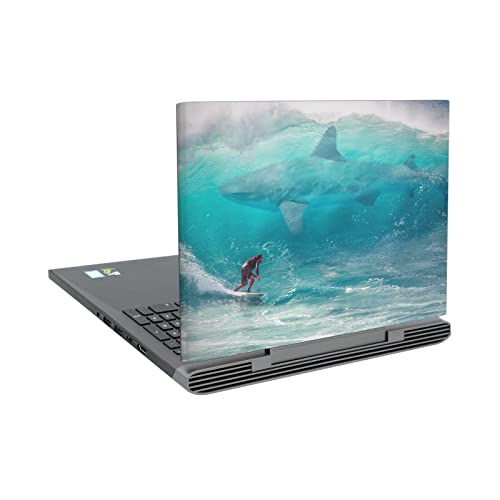 Autocollant Couverture Dell Inspiron 15 7000 P65F Vinyle Dave Loblaw Requin