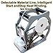 3D Industrial Filament Respooler, Electric Spool Rewinder with Intelligent Start and Stop Function, 1kg Spool Capacity, Wrap Neatly and Reduces Tangling, for 3D Printing Enthusiasts, Welders