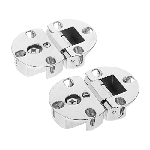 Angoily 4piezas Bisagra De Solapa Para Muebles Aleación De Zinc Bisagras De Armario Movimiento Suave Para Cerrar Puertas De Cocina