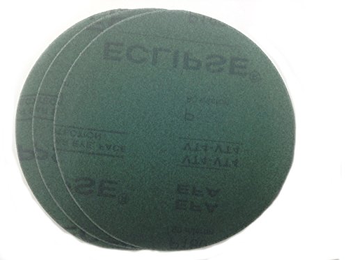 Sungold Abrasives 74595 Eclipse Film Hook & Loop Stearated Aluminum Oxide Sanding Discs Fine Grit Assortment (50 Pack), 5