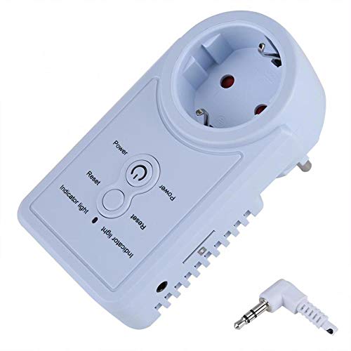 GID Smart Outlet Plug Smart Switch Power Outlet Plug Socket withTemperature Sensor SMS Command,English Version