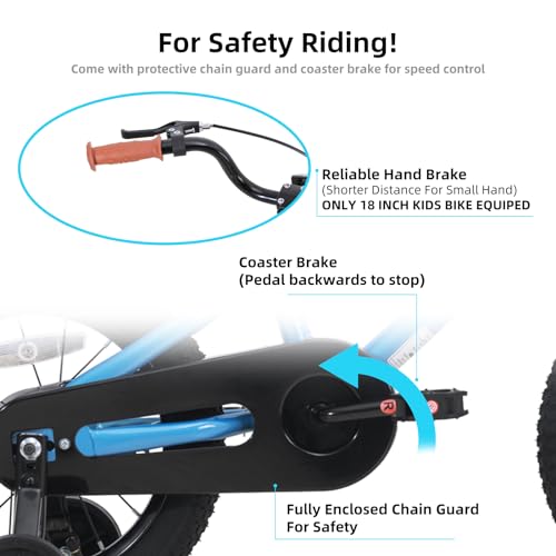 image for JOYSTAR 14 Inch Kids Bike for 3 4 5 Years Boys Girls Gifts Children Bi