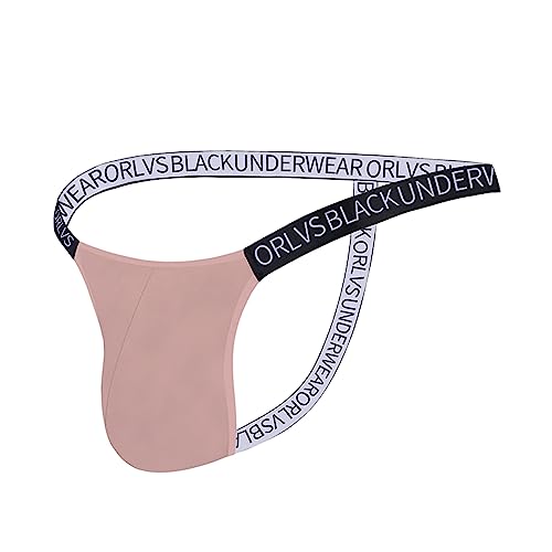 Evankin Men's Thong Sexy Bikini G-String Underwear Male Breathable Modal G-String Thong Low-rise T-Back Jockstrap