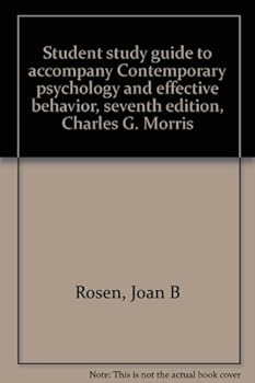 Hardcover Contemporary Psychology and Effective Behavior Study Guide Book