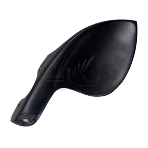 SKY New Natural Ebony Viola Chinrest 15-16.5 Inch Viola Parts W Free Clamp