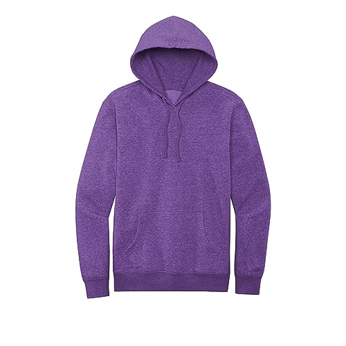 District V.I.T. Fleece Hoodie, Heathered Purple, M