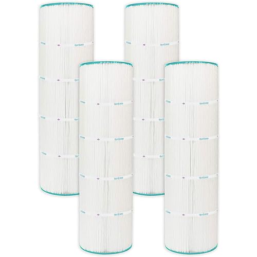 Hurricane Filters 4 Pack HF7468-04 Advanced Pool Filter Cartridge - Replacement for PJAN115, Unicel C-7468, Filbur FC-0810, Jandy Industries CL460, CV460 - USA Pool Filters