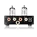 Little Bear T7 Vacuum Tube Phono Preamp, MM Turntable Preamplifier, Hi-Fi Home Audio for Record Player, Stereo Amplifier, Active Speaker