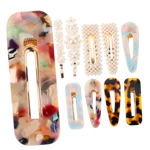 Barrettes à cheveux marbre LIFKOME lot de 30 pièces de clips pour femmes et filles