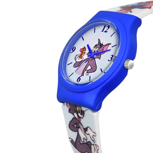 Image of Acnos Character Kid's Happy Colorful Water-Resistant Durable Watch for Boys Kids Boy with Fun Designs Adjustable Strap Positive Messages Watch for Kids