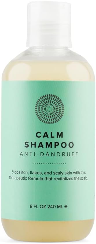 HairprintNatural Calm Anti-Dandruff Shampoo | Clean, Non-Toxic Haircare (8 oz | 240 ml)