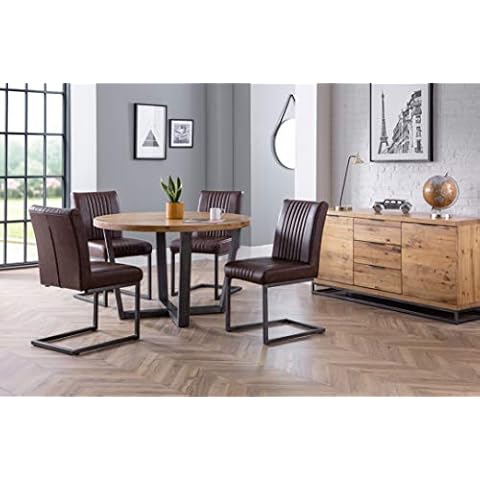 Julian Bowen Brooklyn Dining Chairs Set of 2 Cover