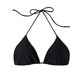 Beco Damen Schwimmkleidung Bikinioberteile, schwarz, 40
