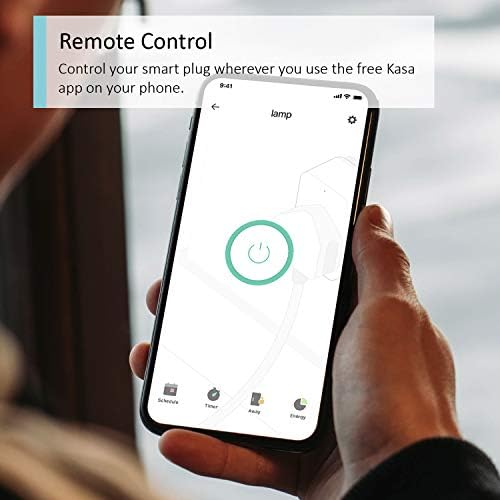 Kasa Mini Smart Plug by TP-Link, Wi-Fi Outlet, Works with Amazon Alexa(Echo and Echo Dot), Google Home and Samsung SmartThings, Wireless Smart Socket (KP105), A Certified for Humans Device