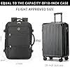 Sowaovut-Travel-Laptop-Backpack-Extra-Large-Backpacks-Flight-Approved-Daypack-Business-Bag-Fit-173-inch-Laptop-for-Men-Women-Black Sowaovut Travel Laptop Backpack, Extra Large Backpacks, Flight Approved Daypack, Business Bag Fit 17.3 inch Laptop for Men Women (Black)