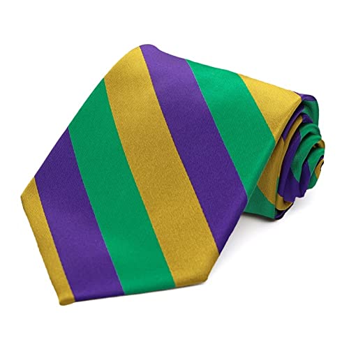 Image of tiemart Men's Striped Tie Standard Length