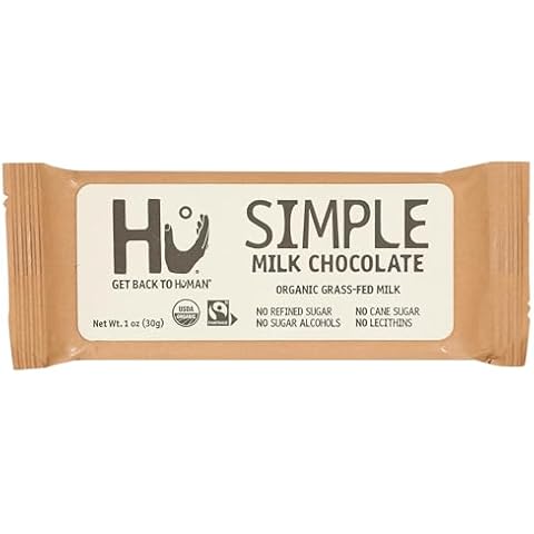 HU KITCHEN Organic Simple Milk Chocolate Bar, 1 OZ Cover