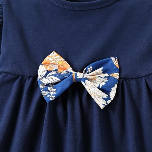 Image of Axumity Kid Girl Clothes Ruffle Sleeve Top Floral Allover Pants 3-9 Years Fall Outfit Set
