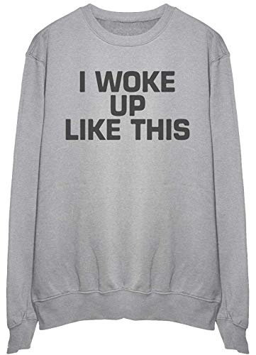 Sweatshirt Pullover avec inscription humoristique imprimée taille XXL
