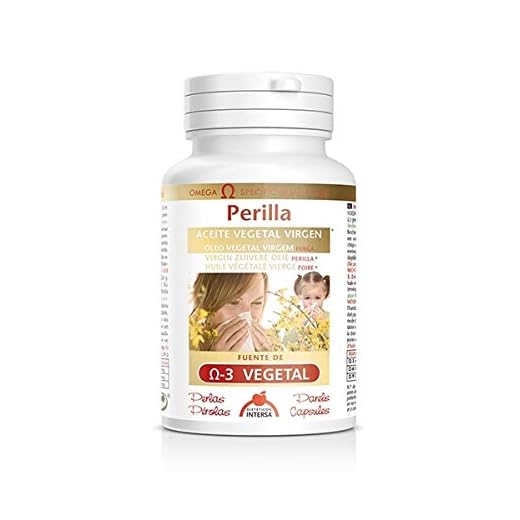 Perilla Aceite Vegetal 120 perlas de Intersa