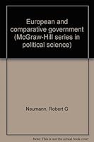 European and Comparative Government B0006AW5Z2 Book Cover