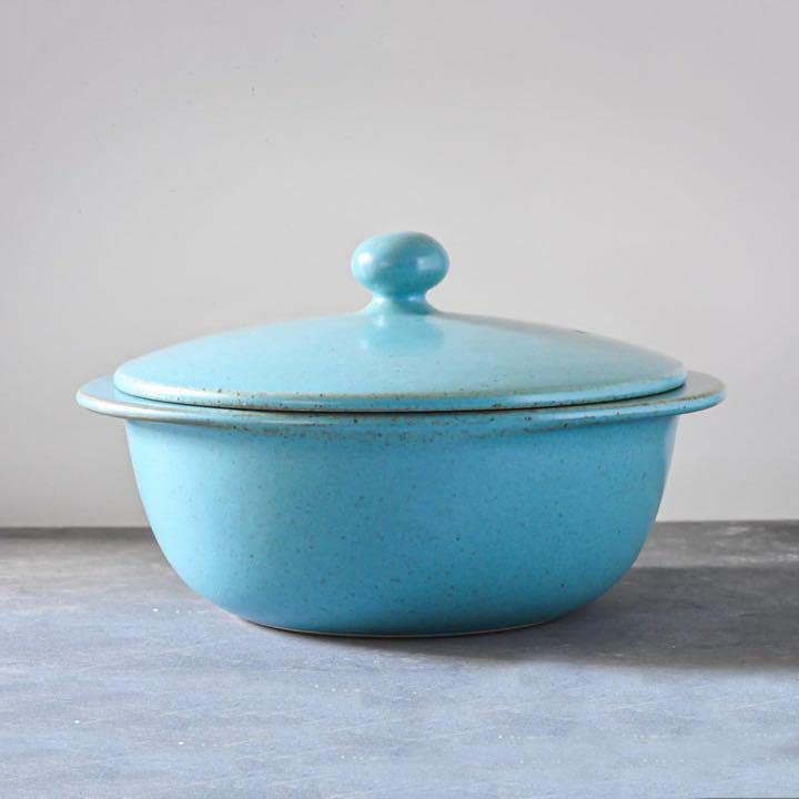 Amazon.co.jp: 5way pot スカイブルー 土鍋 有田焼 水色 青 まるぶん