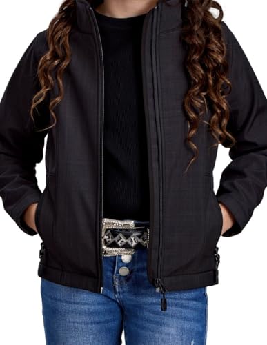 ROPER Western Jacket Girls Soft Shell Zip Gray 03-298-0780-6009 GY