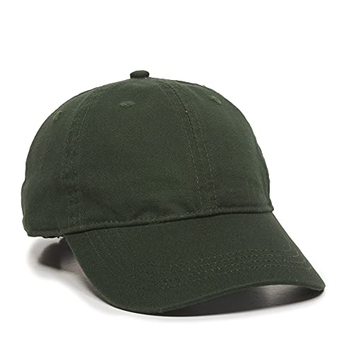 Gorra Dad Washed Cotton Verde Oscuro Outdoor Cap miniatura 1