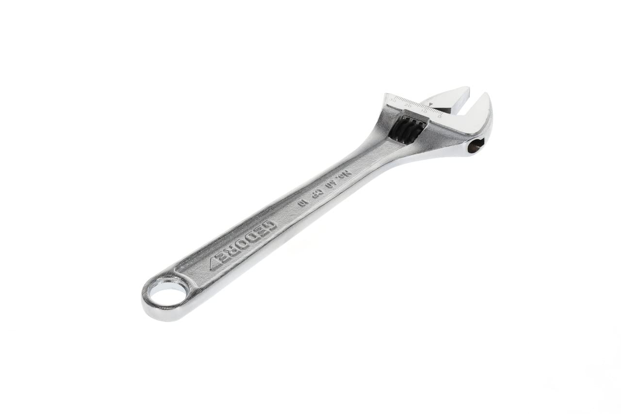 GEDORE 60 CP 10 Adjustable Spanner, Open end 10"