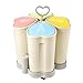 WDPP pattumiera per Cestino con Coperchio 4 Scomparti smantellando la Spazzatura in plastica bin- Odor Protezione è Adatta per l' Ufficio Domestico Cestino