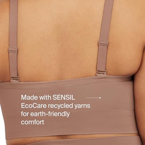 Image of SPANX SPANXsmooth EcoCare Seamless Shaping Longline Bralette - Comfortable Everyday Bralette - Women's Bra with No Underwire