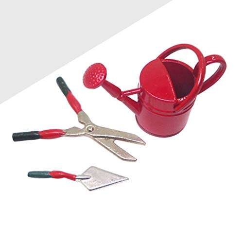 Healifty Mini gartengeräte Miniatur Ornament 1:12 puppenhaus Miniatur möbel fee Garten Dekoration zubehör… – Bild 6