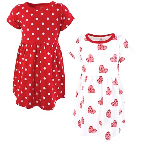 Image of Hudson Baby Girl's Cotton Dresses