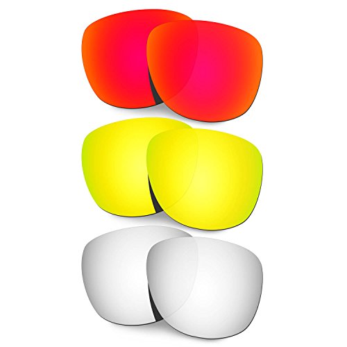 Lentille Oakley Trillbe X titane verre de rechange pour lunettes de soleil