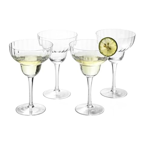 EVEREST GLOBAL Margarita Glasses 11 oz. set of 4 Cover