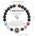 FSSODWT Zodiac Bracelets for Girls Women Natural Stone Healing Crystal Stone Beads Bracelet 12 Constellation Healing Calming Anxiety Stress Relief Spiritual Bracelet (Cancer)