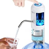 CoolWAY Gallon Bottle Electric Pump Filter - Portable Water Dispenser for Camping, Outdoors, Home and Office，5 Gallon Water jug Dispenser with Filter