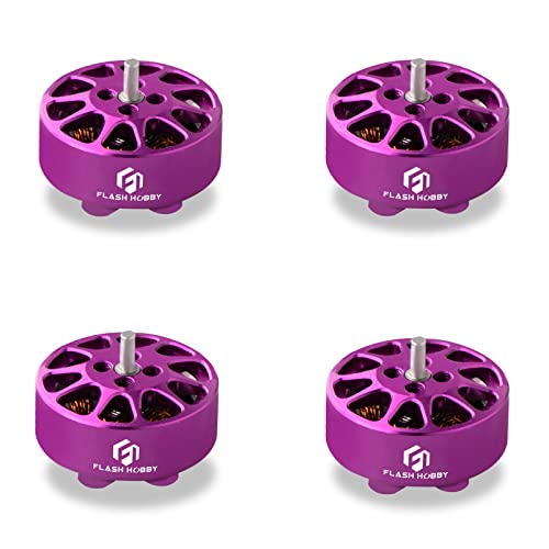 multicopter motor - 4PCS 1303 Brushless Motor 8000KV 3S RC Micro Motor for FPV UAV Drone Quadcopter Multicopters Toothpick Drone (8000KV, Purple)