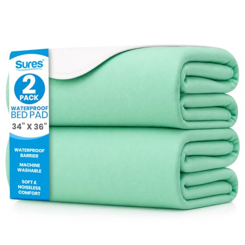 Sures Washable Waterproof Bed Pad