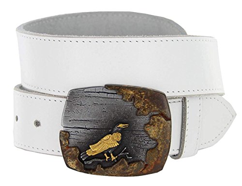 Avnet Men Steampunk Crow Leather Rust-Patina Copper Buckle 38mm Wide Belt,White 32 steampunk buy now online Avnet Men Steampunk Crow Leather Rust-Patina Copper Buckle 38mm Wide Belt,White 32 steampunk buy now online