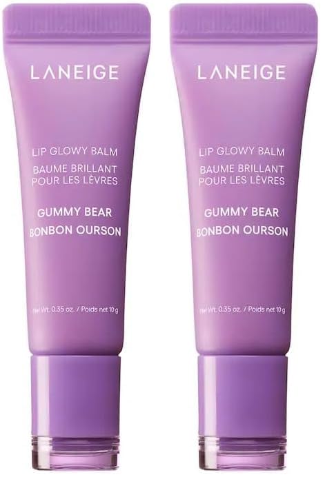 Laneige Lip Glowy Balm | Moisturizing Lip Treatment with Vitamin C + Shea Butter for Soft, Smooth and Glowing Lips | Korean Lip Balm For Dry Chapped Lips |Intense Hydration| GummyBear|10Gm (Pack of 2)-picture-31