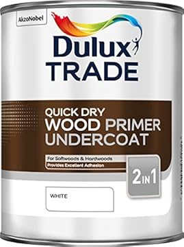 Dulux Trade Quick Dry Wood Primer Undercoat 1L