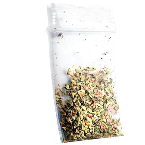 WeltiesSmartTools Druckverschlussbeutel 60x80 mm Schwarz Blickdicht Diskret Zip Beutel 6x8 cm Druckverschluss Zipper-Beutel Polybeutel LDPE-Folie Transparent Lebensmittelecht; 100 Stück