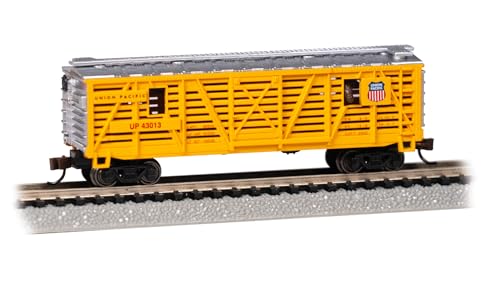 Bachmann Trains - Animated Stock CAR Union Pacific® with Horses - N Scale