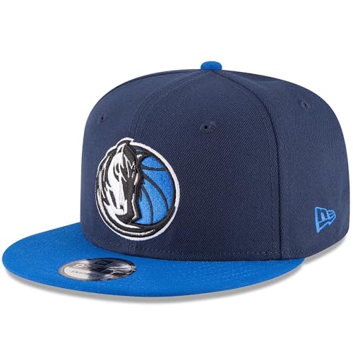 New Era Dallas Mavericks 9FIFTY 2Tone Team Color Snapback Cap, Adjustable Hat