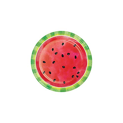 Creative Converting Slice Of Watermelon Paper Plates, 8 Ct #TOP6