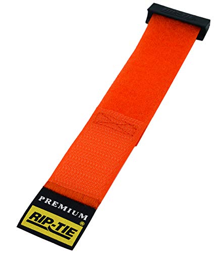 RIP-TIE 25.4mmX241.3mm リップロック ケーブルラップ オレンジ 1パック