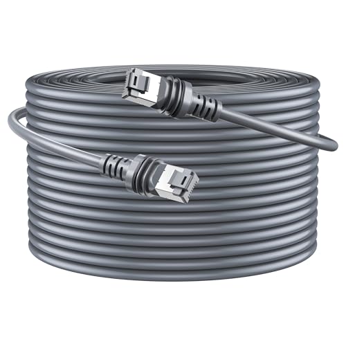 150FT Starlink Gen 3 Cable, Outdoor Waterproof Satellite Replacement Standard V3 Cord, for Starlink Rectangular Satellite Gen 3 Cable Extension Accessories (150FT/46M), for Caravan/Traveling/Camping