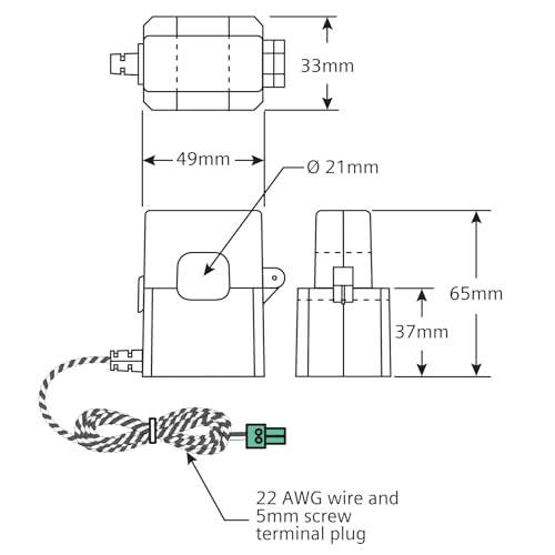 image for SIEMENS INHEM010 Inhab Smart Home Energy Monitor 200A Main Current Tra
