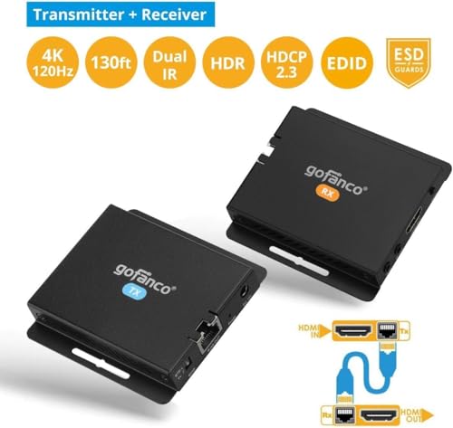 Extensor HDMI 4K 120Hz HDR que soluciona los cortes de señal en pantallas de cine en casa 2